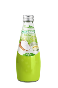 290ml glass bottle coconut milk inter melon